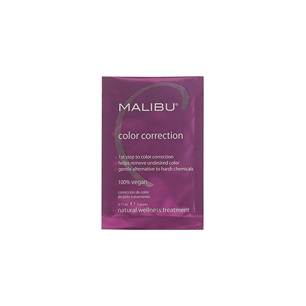 Malibu C Malibu Color Correction Natural Wellness Treatment 5G Sachet - 1St Step To Colour Success