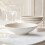 Denby Porcelain Classic White Set of 4 Pasta Bowls 4