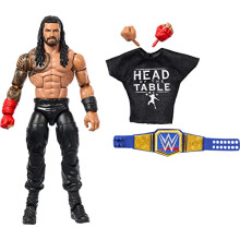 WWE Roman Reigns Top Picks Elite Collection Action Figure, Articulation & Life-Like Detail, Interchangeable Accessories, 6-Inch (HKN55)