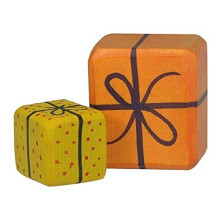 Figurita - HOLZTIGER - 80319 - Madera - 8x2,8x4,5 cm - Regalo para niño/a