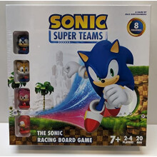 | Sonic Super Teams | Card Game | Ages 7+ | 2-4 Players | 20-40 Minutes Playing Time