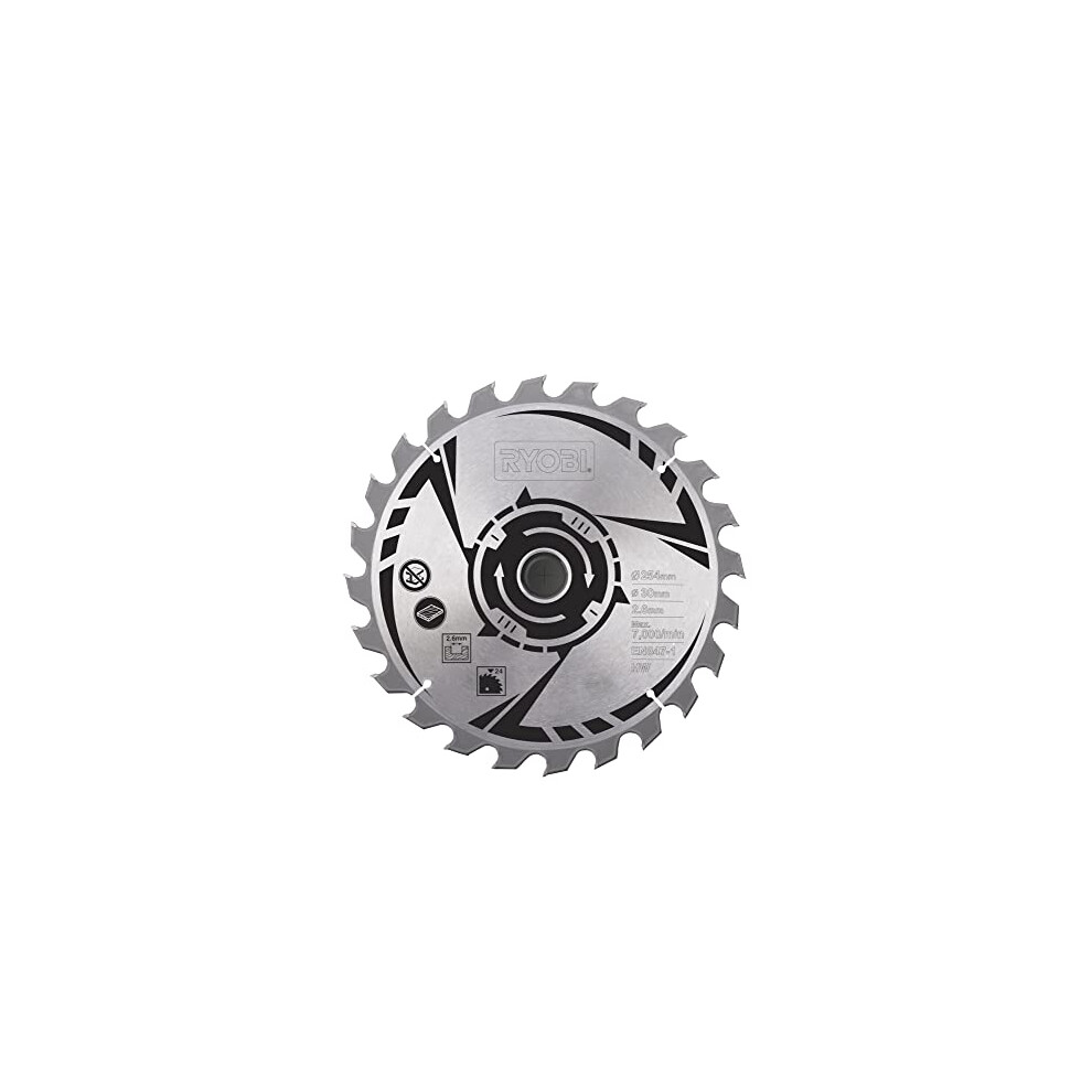 SB254T25A1 24 Tooth TCT Mitre Saw Blade, 254 mm
