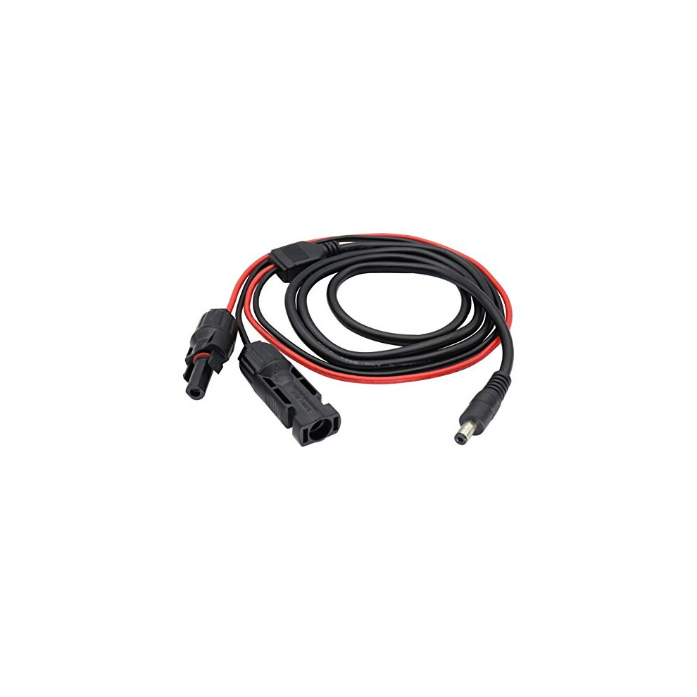 Solar Male And Female To Dc 5.5Mm X 2.1Mm Male Solar Power Extension Cable For Solar And Portable Generator Photovoltaic Connector To Dc Solar Panel 682559181036