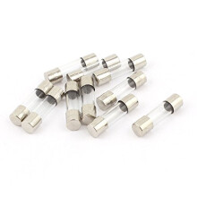 10Pcs 250V 0.63A 630AMP Fast Blow Glass Fuses Tubes 5mm x 20mm