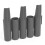 Prosperplast GARDEN PALISADE IPAL5 GRÅ M. 2,7m 3