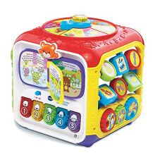 Interaktive Entdeckungswürfel VTECH BABY - Mehrfarbig - 10 Melodien und 4 Lieder - Unisex - Ab 9 Monate