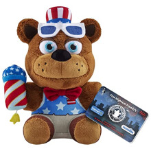 Plush: Five Nights At Freddy's (FNAF) - Firework Freddy Fazbear - (CL 7") - Collectable Soft Toy - Birthday Gift Idea - Official Merchandise - Stuffed