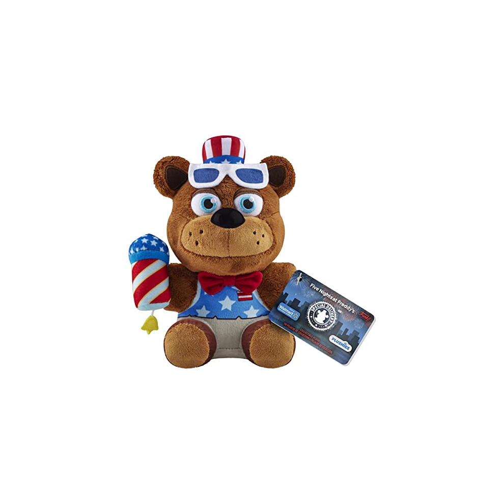 Plush: Five Nights At Freddy's (FNAF) - Firework Freddy Fazbear - (CL 7") - Collectable Soft Toy - Birthday Gift Idea - Official Merchandise - Stuffed