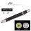 Torch Detector for Testing Purple White Mini UV Flashlight 395nm 2-in-1 UV LED Flashlight Black Light 2 Light Source 6