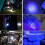 Torch Detector for Testing Purple White Mini UV Flashlight 395nm 2-in-1 UV LED Flashlight Black Light 2 Light Source 7