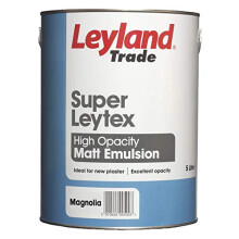Trade 264711 One Coat Gloss Paint - Magnolia 5L