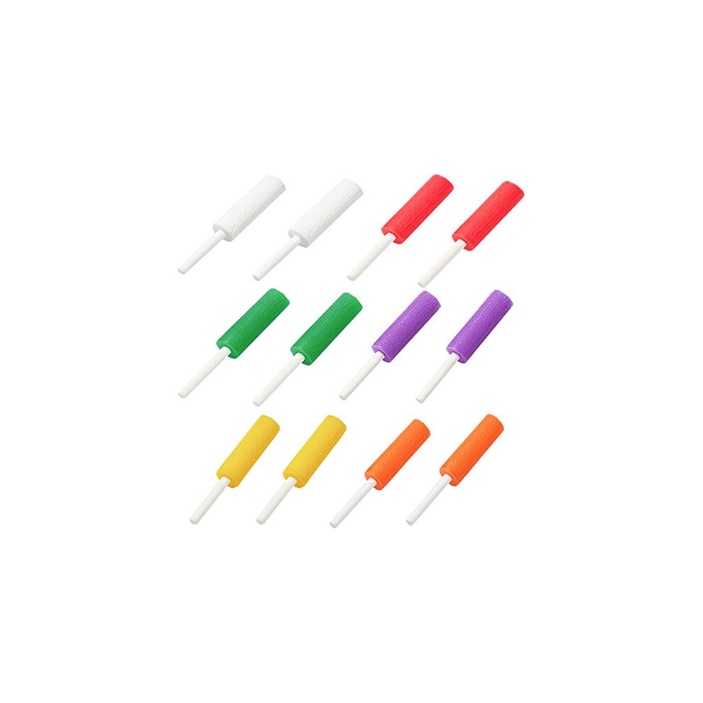 Wzong Pack Of 12 Aligner Tray Seaters Chewies For Aligner Trays Chompers Aligner Trays 6 Colours 6 Fragrances