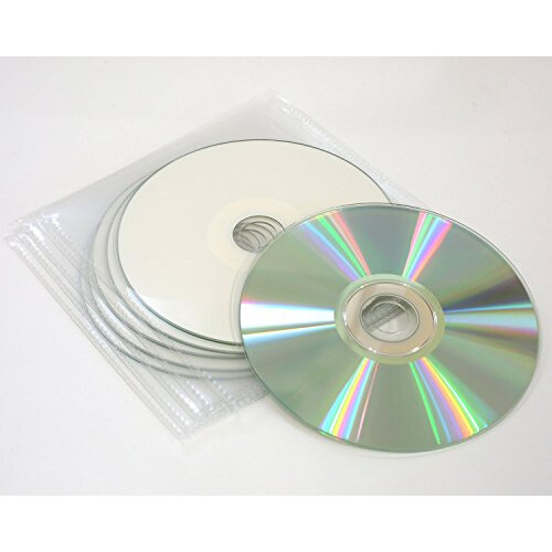 10 pack DVD-R 4.7GB White Thermal Printable in Plastic Sleeves 1