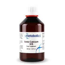 Ionic Calcium Extra Strong Concentration | 135mg Per Dose- Calcium Liquid Supplement 100ml | UK Made Supplement- No Additives