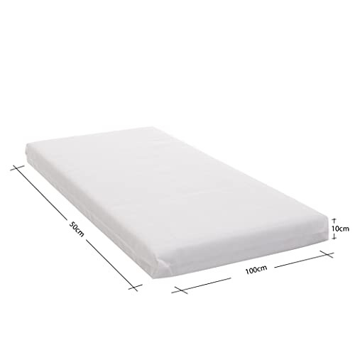 Obaby 100 x 50cm Fibre Mattress, White 2