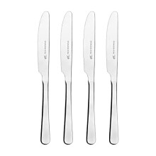Performance Stainless Steel Knives, 4 Piece, Metallic Silver (10A26024)