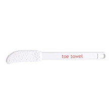 Long Handle 40cm Foot Brush - toe towel - Foot Care aid - Clean + Dry Between All Your Toes Removes Germs which Cause Itchy, Sore Toes Available in 3