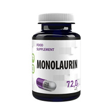 Monolaurin 500mg 120 Vegan Capsules, 3rd Party lab Tested, High Strength Supplement, Gluten and GMO Free