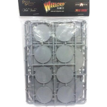 Bolsa de bases redondas de jogos de guerra de guerra de bases pl   sticas para miniaturas. (25 40 e 60mm Bases)