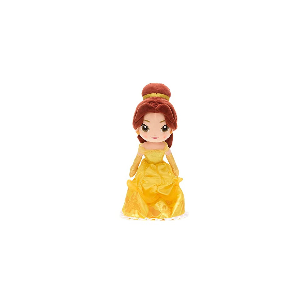 Disney Official Belle Soft Toy Doll For Kids, Beauty And The Beast, 36Cm/14”, Plush Cuddly Classic Princess Character In Iconic Dress With Classic