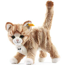 99342 Mizzy cat, Ginger, Blond, 25 cm - Plush Soft Toy