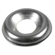D02084 10mm Nickel Plated Screw Cup, Pack of 100