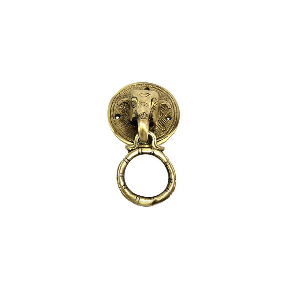 Horse Rabbit Reindeer Elephant Brass Door Knockers Elephant Golden 720446194810
