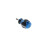 Screwdriver Phillips PH2 small, Mini screwdriver short, 3-component handle, length 81 mm, 2161 PH 2 2