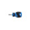 Screwdriver Phillips PH2 small, Mini screwdriver short, 3-component handle, length 81 mm, 2161 PH 2 5
