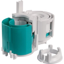 Pneumatic Single Flush Activation Unit 240.573.00.1, Multi-Colour