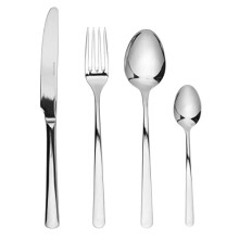 BW10866 Kendal 16 Piece Cutlery Set - 18/10 Stainless Steel Tableware for 4 Place Settings, Mirror Polish Finish, Includes
