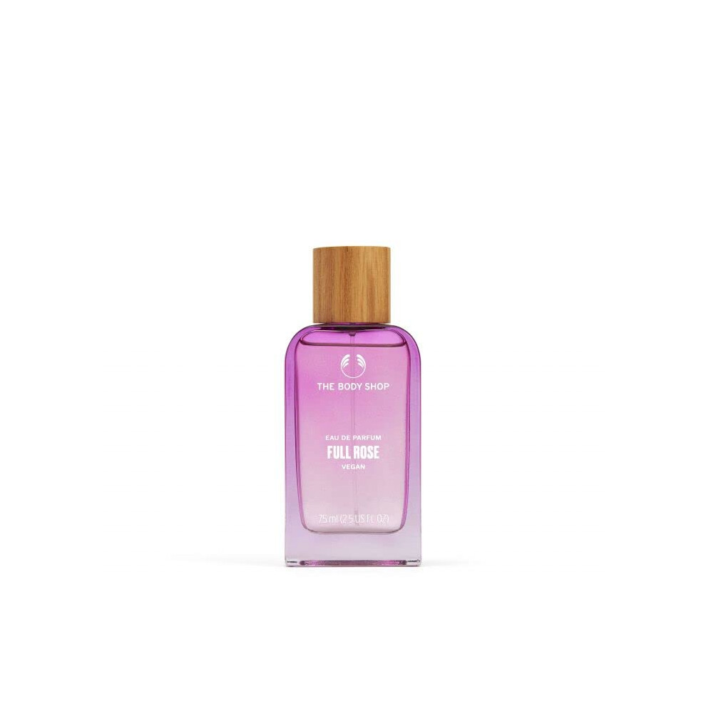 Full Rose Eau De Perfume Vegan 75 ml - Aromatic Notes of Rose, Geranium Leaves and Cardamom