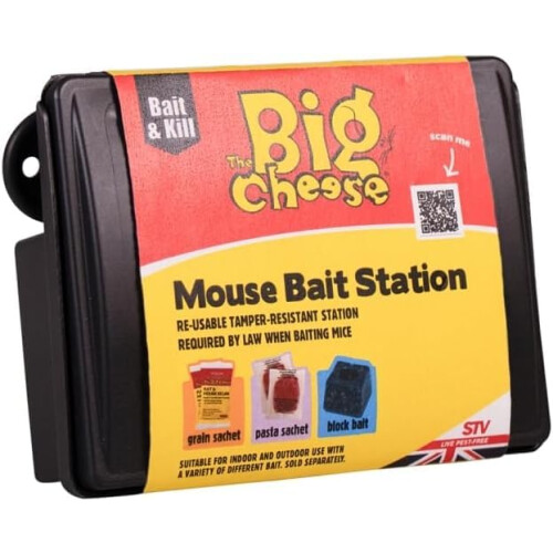 Mouse Bait Station Unbaited x3 1