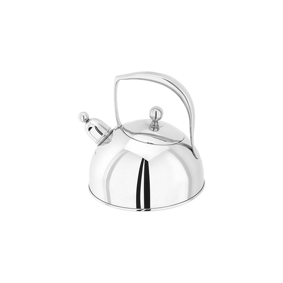 Stellar"Bresor" Stainless Steel Stove Top Whistling Kettle 2.0Ltr Suitable for AGA/Rayburn