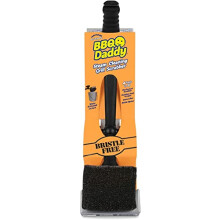 BBQ Daddy - BBQ Cleaner Brush with Scraper & Bottle Opener, Grill Brush Bristle Free with FlexTexture, Barbecue Cleaning Brush, High-Tech Alternative