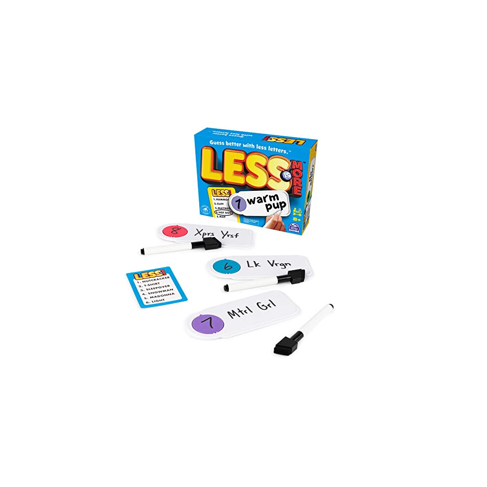 Spin Master Games Board Games Less Is More Board Game