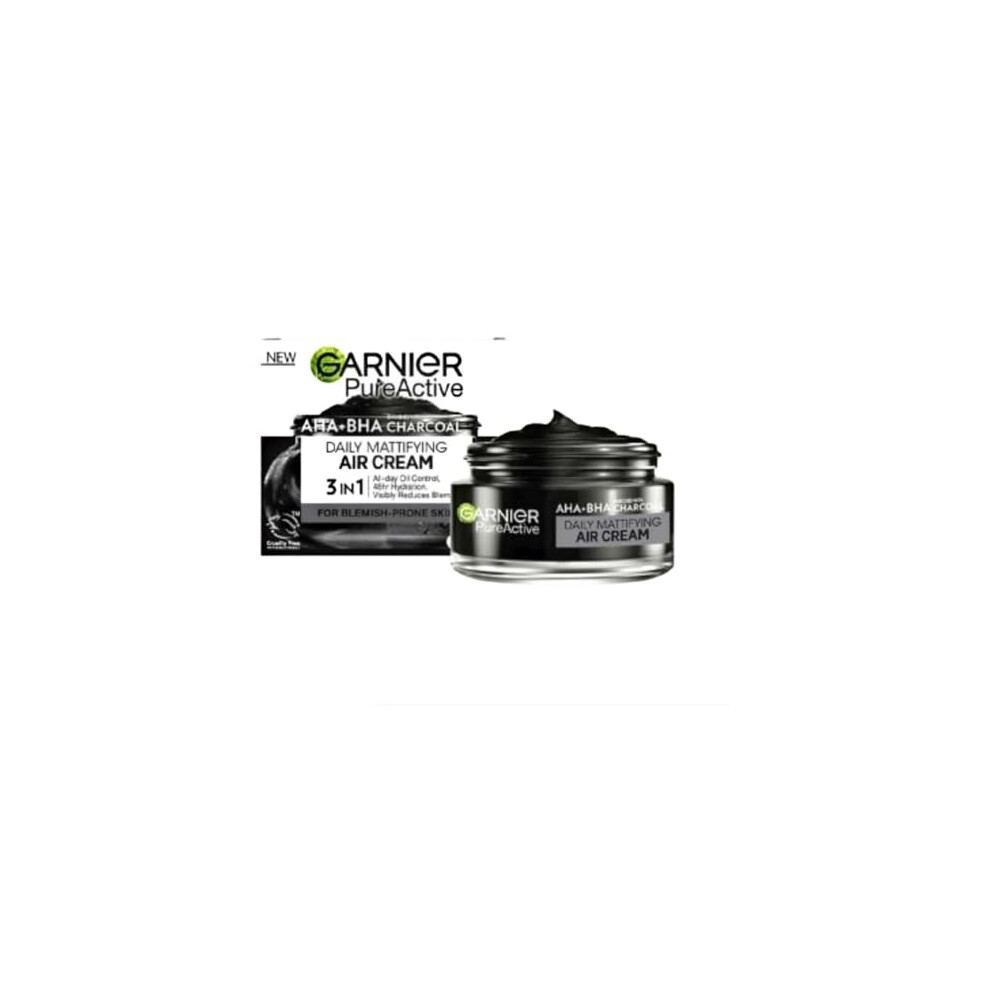 Pure Active AHA+BHA Charcoal Daily Mattifying Air Cream