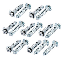 M4 Thread Expansion Bolt Sleeve Anchor 15pcs for 3mm-12mm Hollow Wall