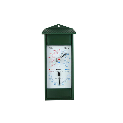 Minimum Maximum Thermometer with Hygrometer, bimetal, 86600