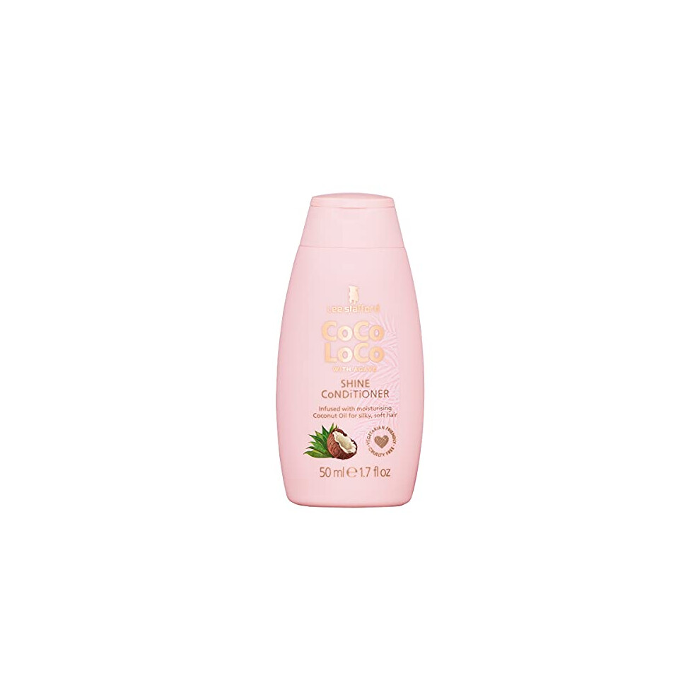 Coco Loco & Agave Shine Conditioner 50ml For Hairs, white