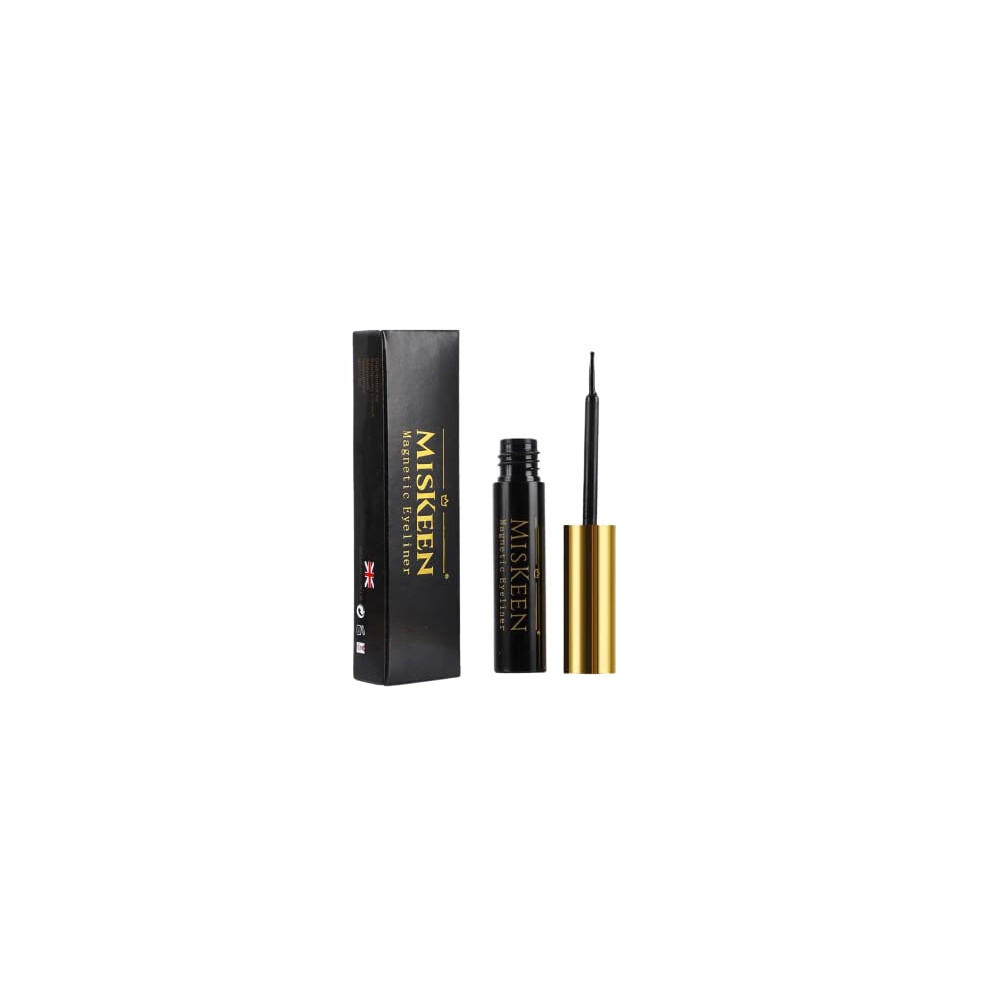 - Black Magnetic Eyeliner Works Perfectly with all Magnetic Eye Lashes Natural Look Water Proof, Strong Hold, Long Lasting, Water Proof And Sweat