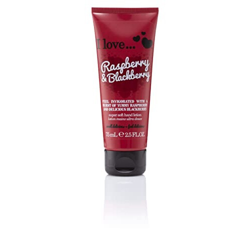 I Love I Love, Raspberry & Blackberry, Hydrating, Hand Lotion, 75 ml