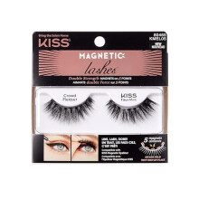 Magnetic Lash Collection 1 Pair of False Eyelashes, Crowd Pleaser, Reusable Synthetic False Eyelashes With 5 Double Strength Magnets