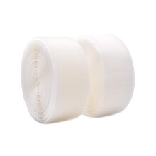 50mm(2") Width 5 Meters Sew-On Hook Loop Fastener Tape Tape Nylon Strips Fabric Non-Adhesive Back White