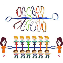 Preschool Walking Rope with Rings Toddlers Child Leashes for Kids 2 to 12 Line Up Safety Wrist Strap with Handles Color Tether Daycare Must Haves