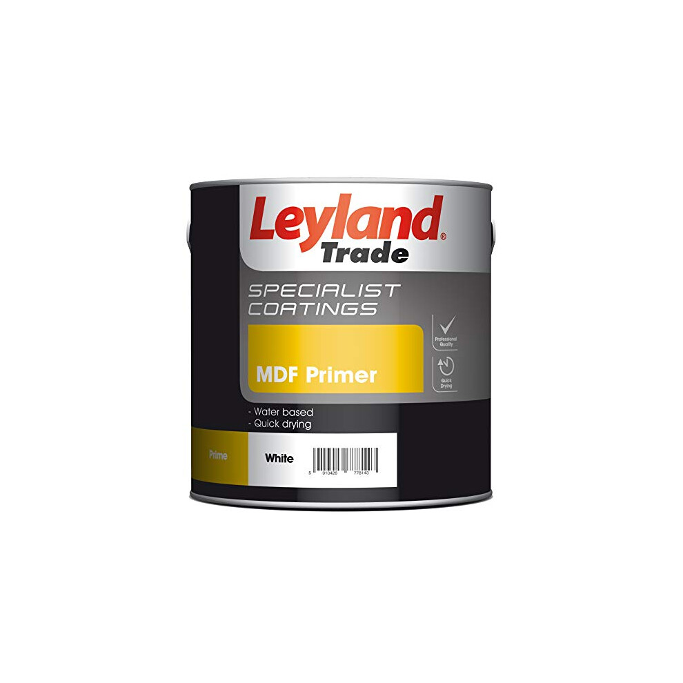 Leyland Speciality White Mdf Primer - 2.5L