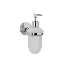 Hampstead Wall Mounted Soap Dispenser with Zinc Alloy Construction, Chrome