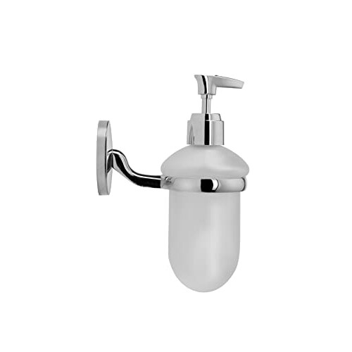 Croydex Hampstead Wall Mounted Soap Dispenser with Zinc Alloy Construction, Chrome 1