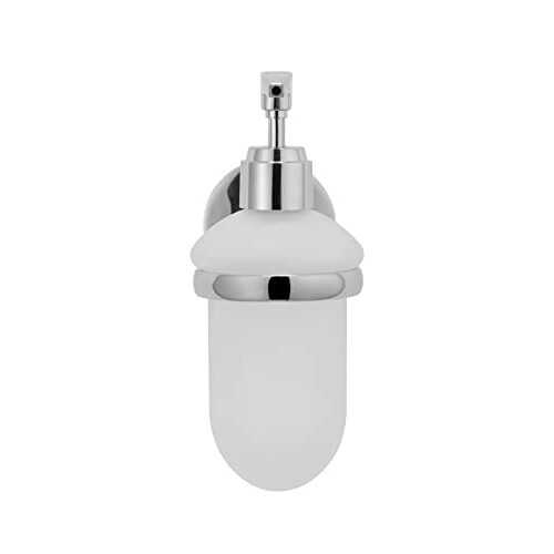 Croydex Hampstead Wall Mounted Soap Dispenser with Zinc Alloy Construction, Chrome 2