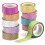 AV617 Glitter Tape Value Pack for Kids' Crafts and Art Projects, Cards, Party Bags, and Decorations (Pack of 10), 3m 1